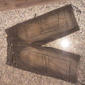 Old School Brand Jean Shorts